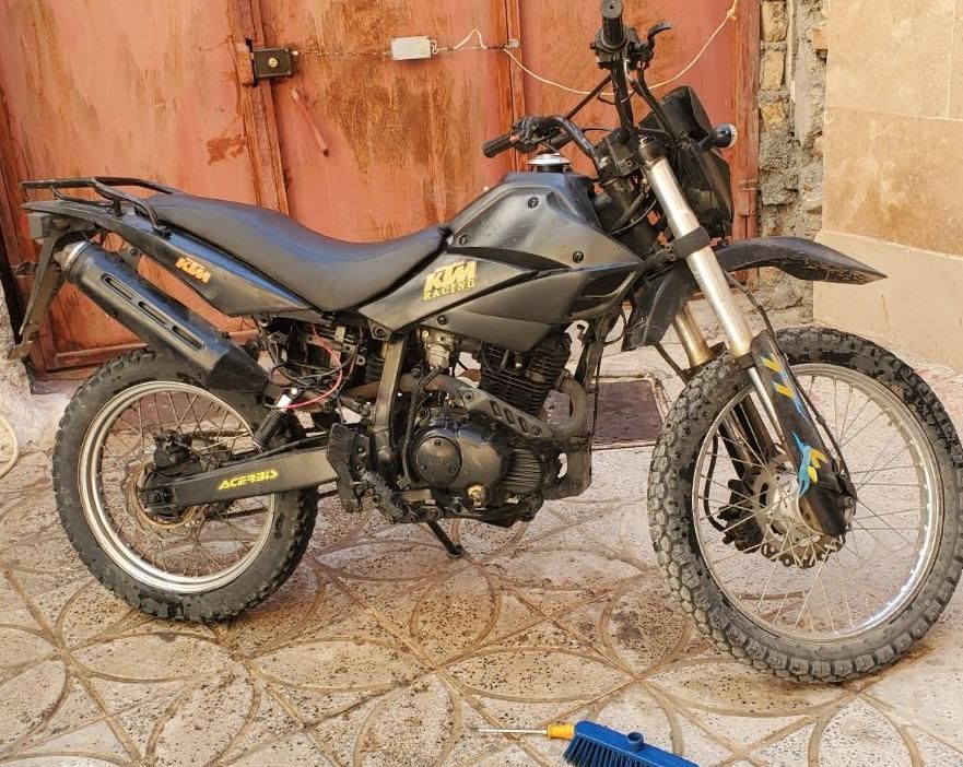 موتور راتو ۲۵۰ سالم و سرحال مزایده یگان امداد|موتورسیکلت|هرسین, |دیوار