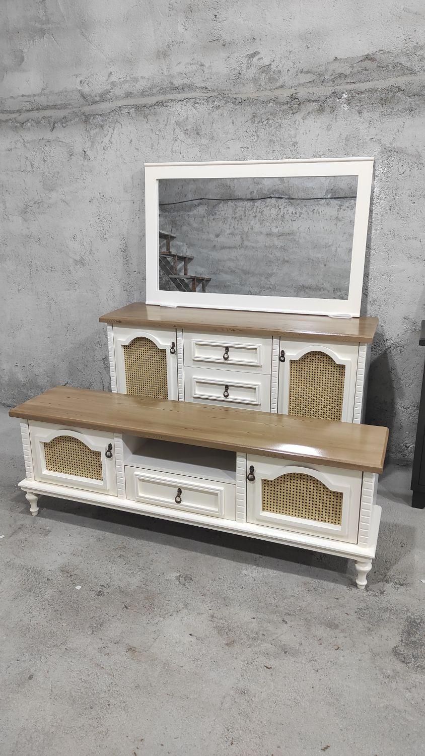 آیینه و کنسول چتری|بوفه، ویترین، کنسول|نسیمشهر, |دیوار