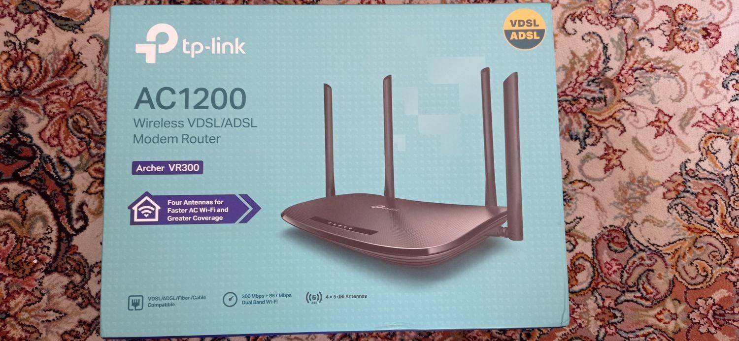 مودم روتر VDSL/ADSL  تی پی لینک مدل Archer VR300|مودم و تجهیزات شبکه|تبریز, |دیوار