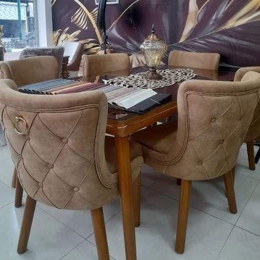 فروش میز غذاخوری چستر تمام اقساطی ماهی یک میلیون|میز و صندلی غذاخوری|مرند, |دیوار