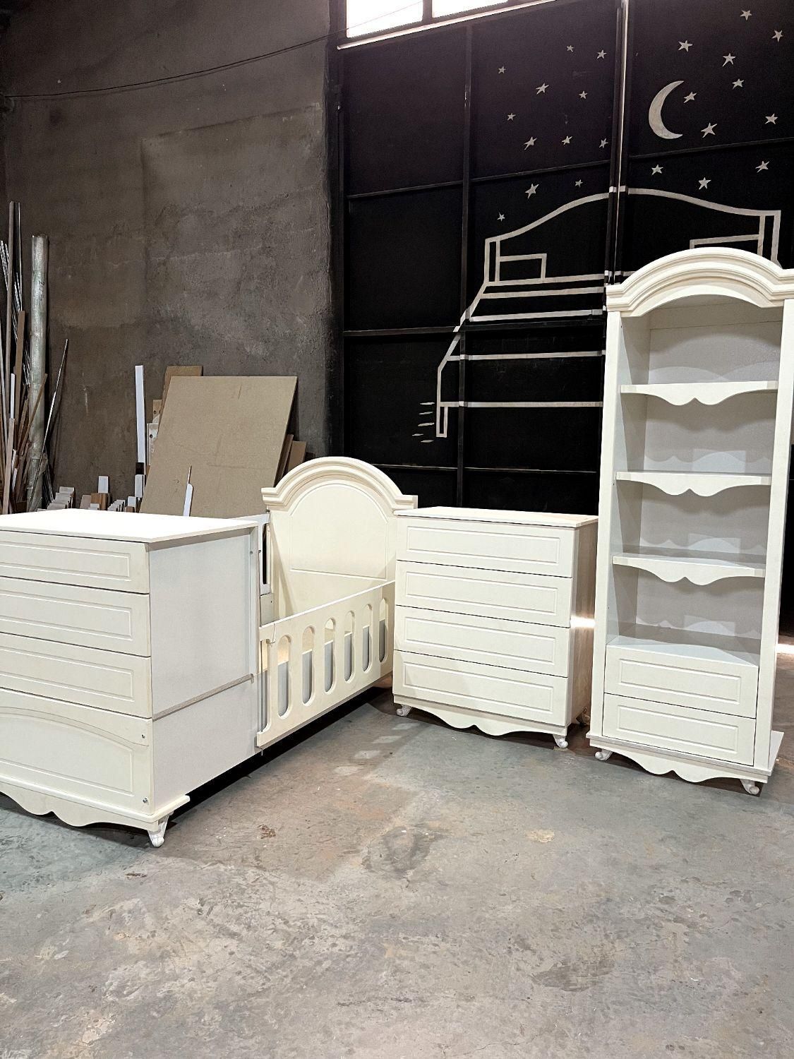 سرویس سیسمونی نوزاد نوجوان/اریکاچوب|تخت و سرویس خواب|مشهد, خین عرب|دیوار