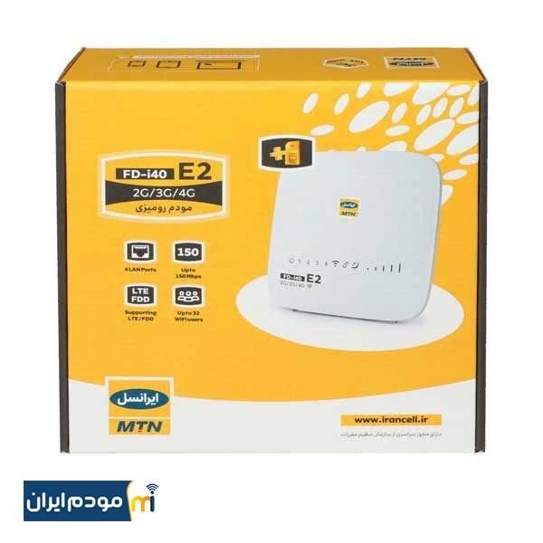 مودم 3G/4G ایرانسل مدل FD-i40 E2|مودم و تجهیزات شبکه|تهران, مجیدیه|دیوار