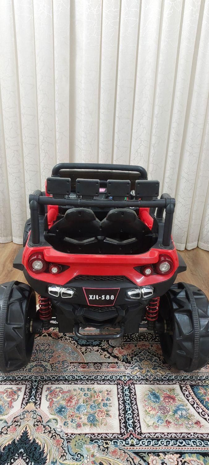 ماشین شارژی ساحلی دو موتوره|اسباببازی|خمینیشهر, |دیوار