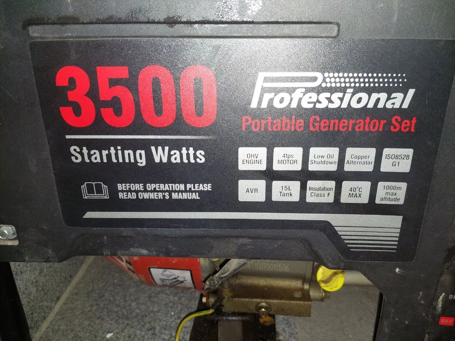 موتور برق loncin 3500|ماشین‌آلات صنعتی|مشهد, فدک|دیوار