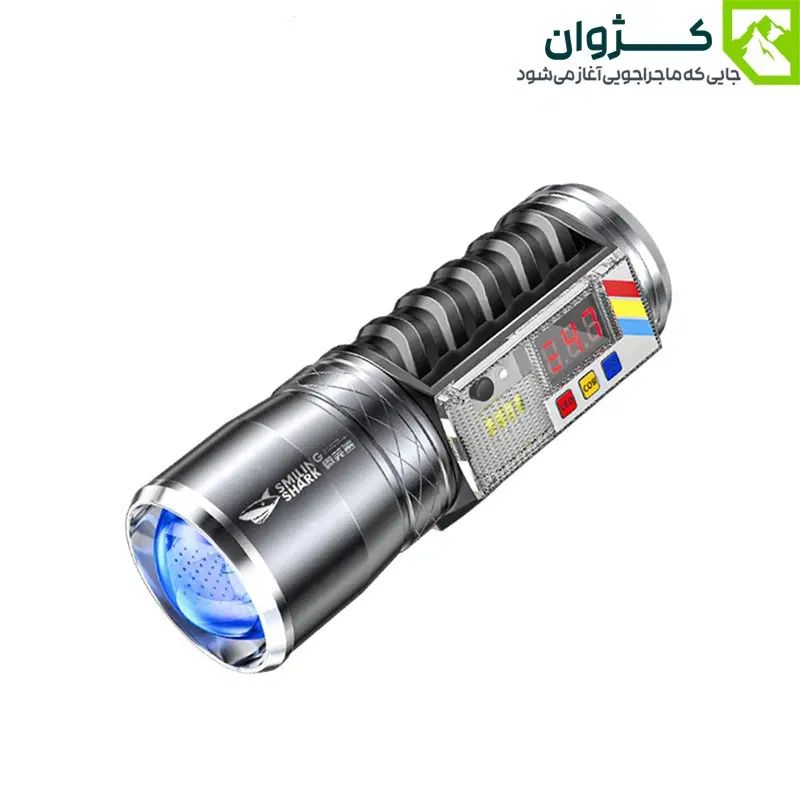 چراغ قوه تخصصی SMILING SHARK کد DY-3002|کوهنوردی و کمپینگ|کرج, گلشهر|دیوار