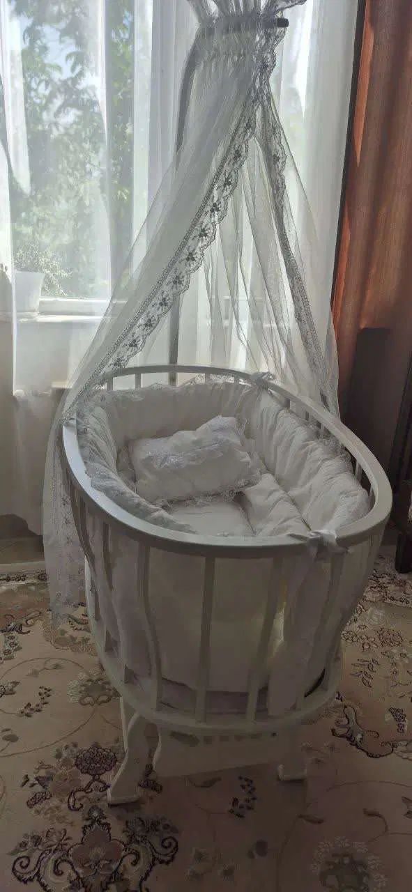 تخت گهواره‌ای کنار مادر e-bebek|تخت و صندلی بچه|تهران, حصارک|دیوار