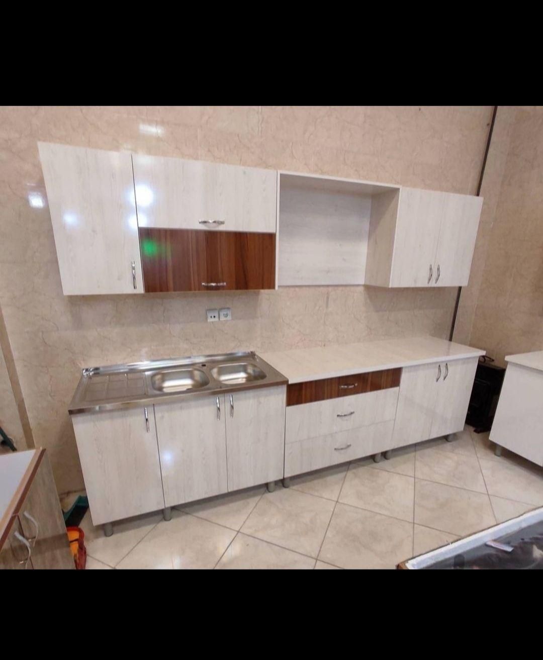 /کابینت آشپزخانه جادار .کد ۱۳۱۶|مصالح و تجهیزات ساختمان|کوچصفهان, |دیوار