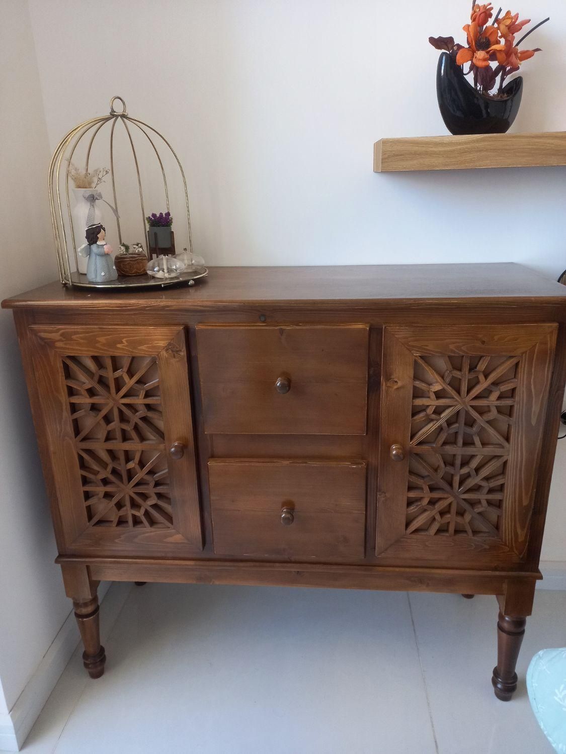 آیینه و کنسول|بوفه، ویترین، کنسول|یزد, |دیوار