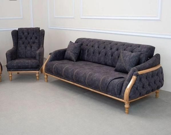 مبل لیندوهشت نفره،مبل تختخوابشو،مبل چسترهشت نفره|مبلمان خانگی و میز عسلی|خمینی‌شهر, |دیوار