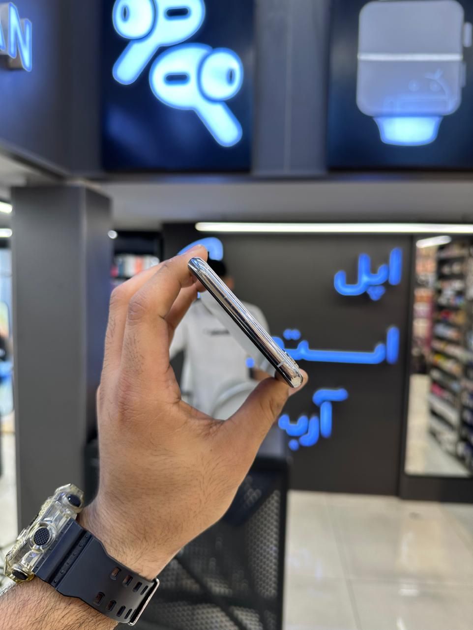 اپل iPhone XS Max با حافظهٔ ۲۵۶ گیگ پک اصلی سفید|موبایل|کرج, اصفهانی‌ها|دیوار