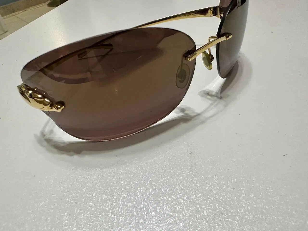 عینک cartier اصل لیمیتد مدل panter|زیورآلات و اکسسوری|مشهد, هنرستان|دیوار