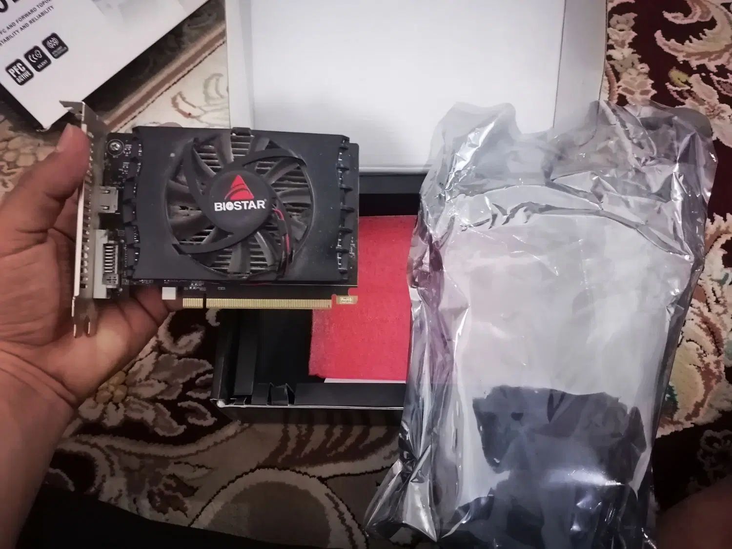 کارت گرافیک GT 1030 Biostar 2GB GDDR5|قطعات و لوازم جانبی رایانه|مشهد, دانشگاه فردوسی|دیوار