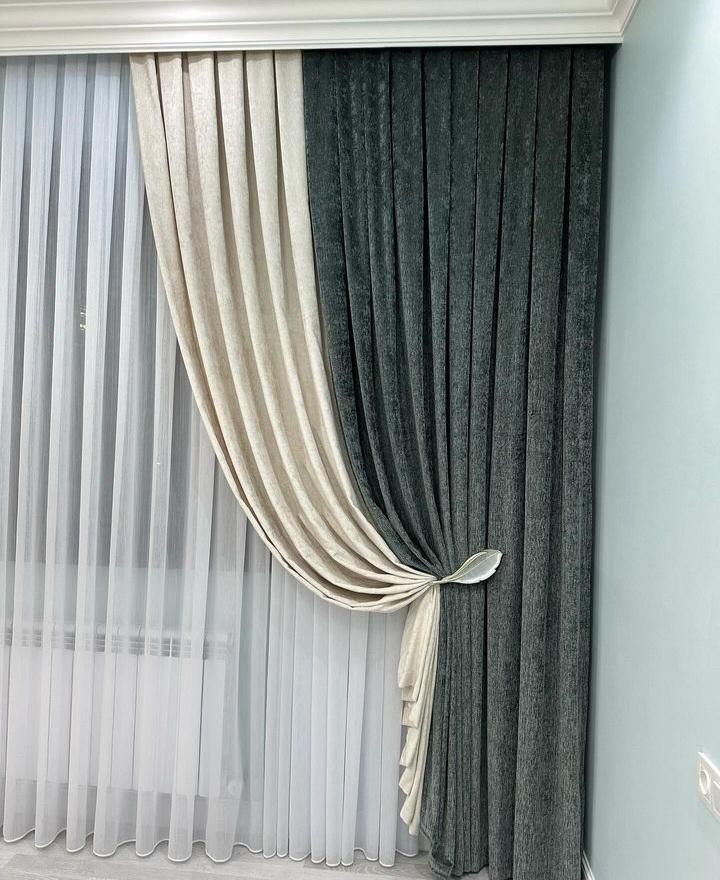 پرده پانچ اقساط بلند مدت|پرده، رانر، رومیزی|مشهد, توس (بلوار توس)|دیوار