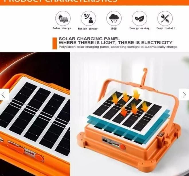 چراغ شارژی و پروژکتور شارژی دارای پنل خورشیدی|لامپ و چراغ|شیراز, دکتر حسابی|دیوار