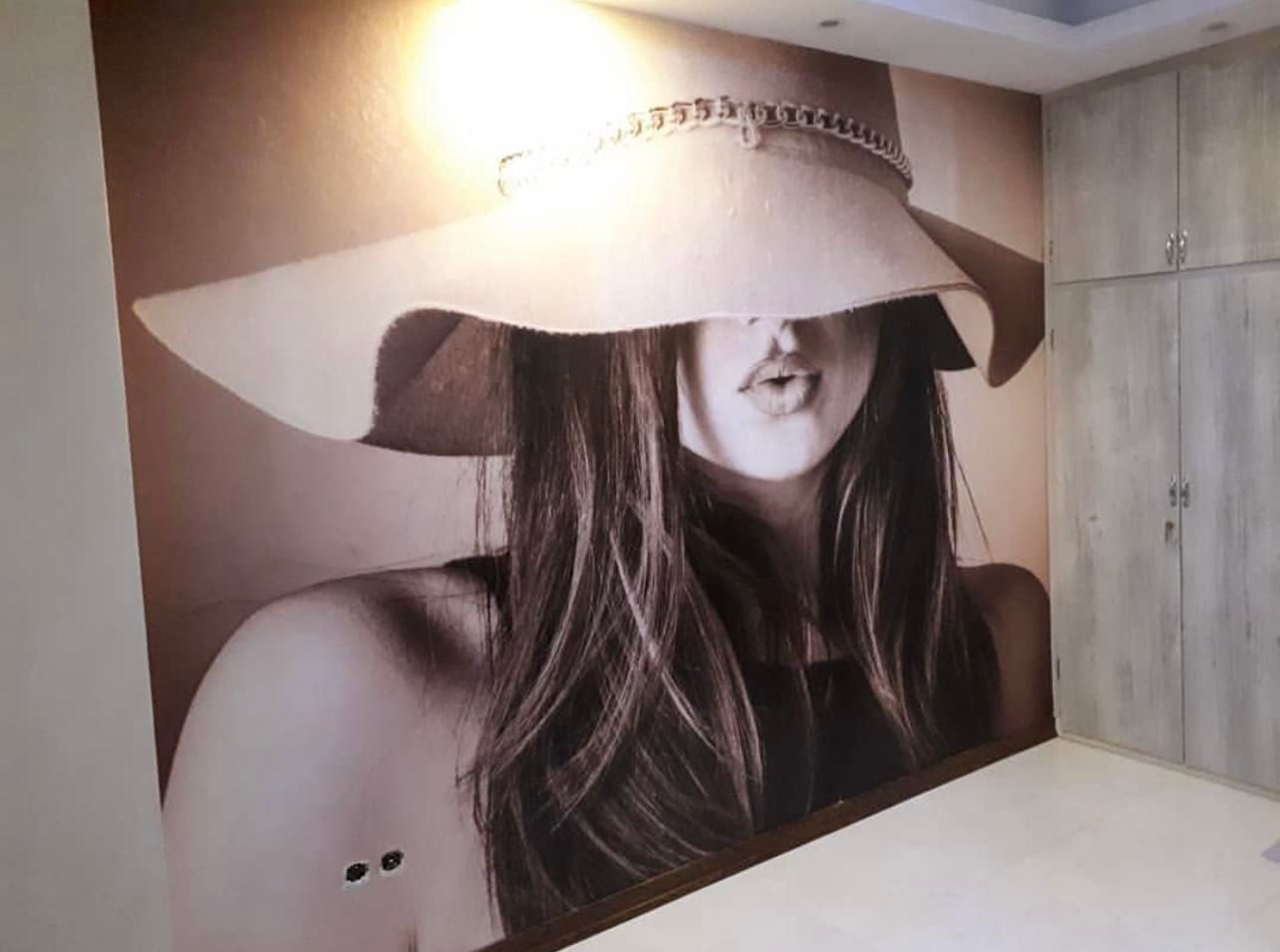 نصاب کاغذدیواری و پوستر نصب کاغذ پرند رباط شهریار|خدمات پیشه و مهارت|پرند, فاز ۳|دیوار