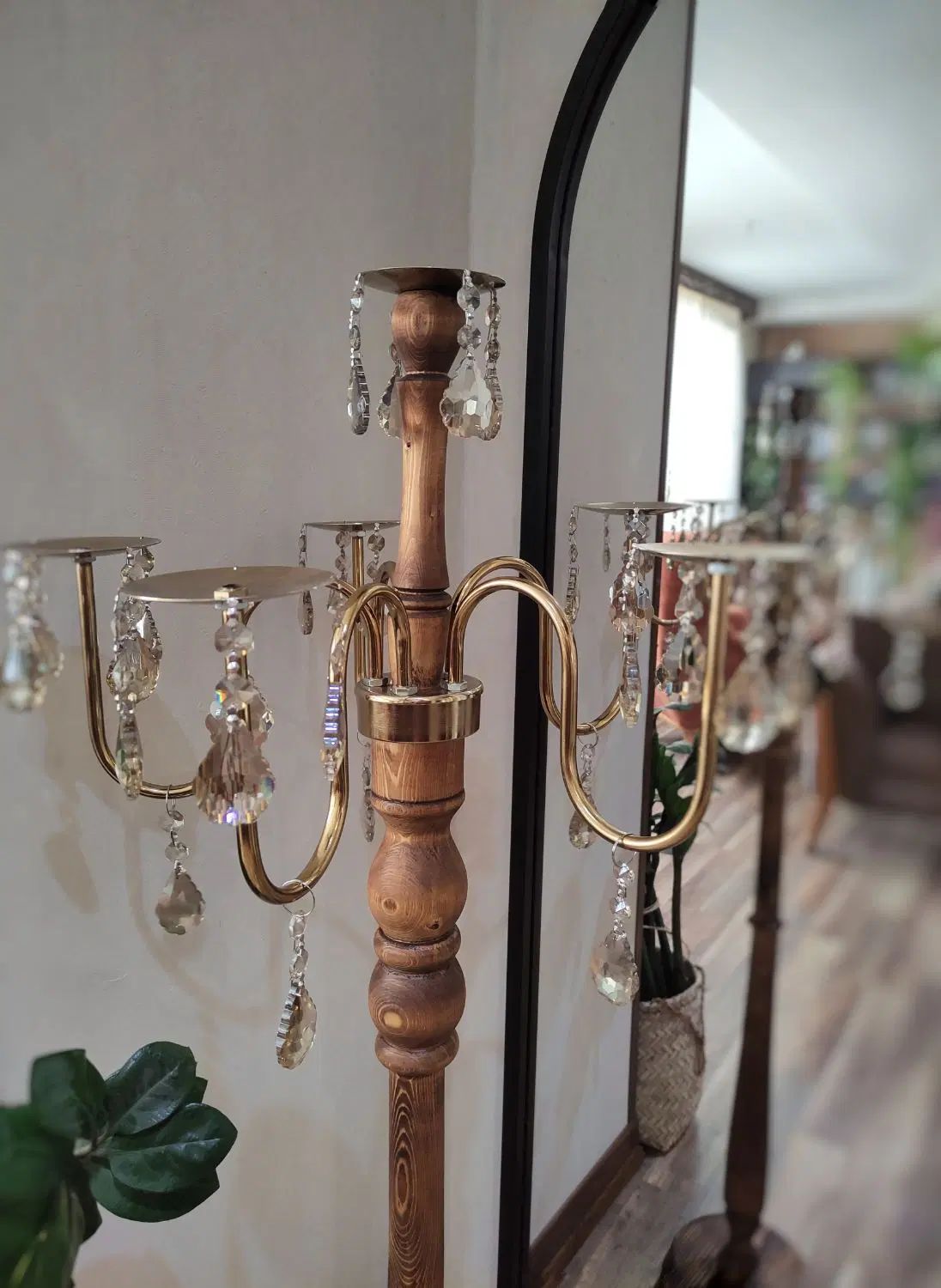 شمعدان کنار سالنی|چراغ خواب و آباژور|کرج, شهرک البرز ۳|دیوار