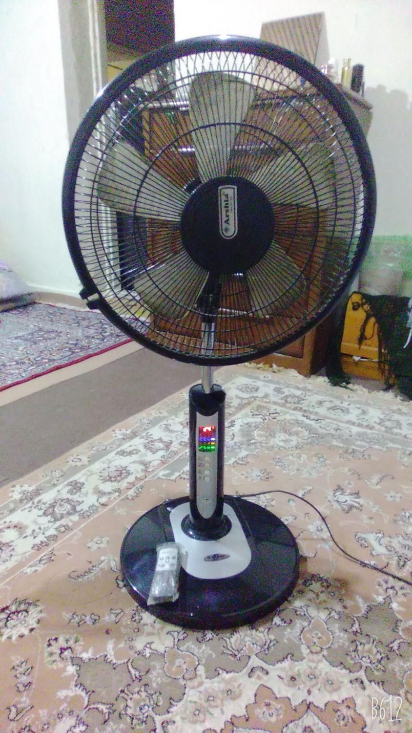 پنکه سه حالته ارشیا کنترل دار داری صفحه LED|سایر لوازم برقی|صومعه‌سرا, |دیوار