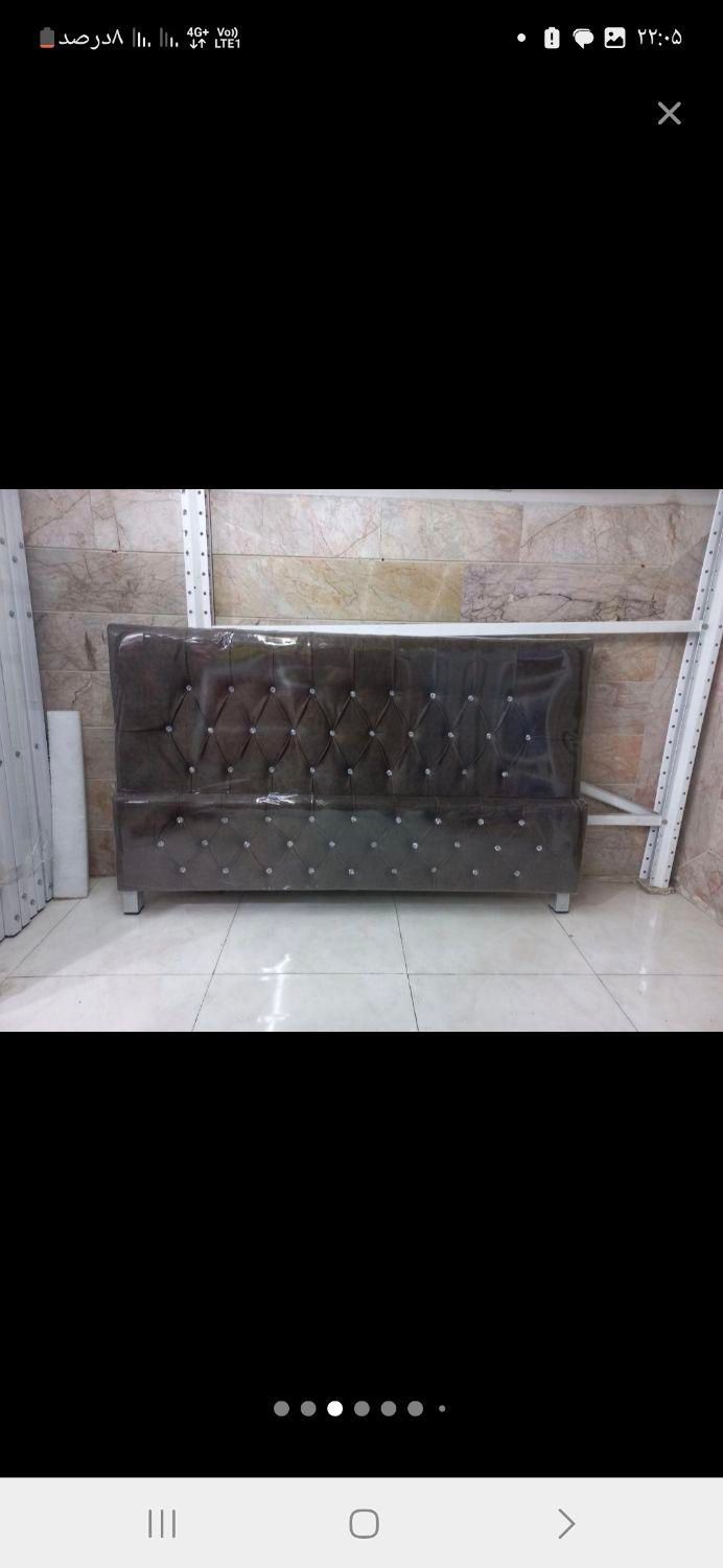 تخت خواب دو نفره حاجی پور(تختخواب۲دونفره)تشک کارول|تخت و سرویس خواب|مشهد, حسین‌آباد|دیوار