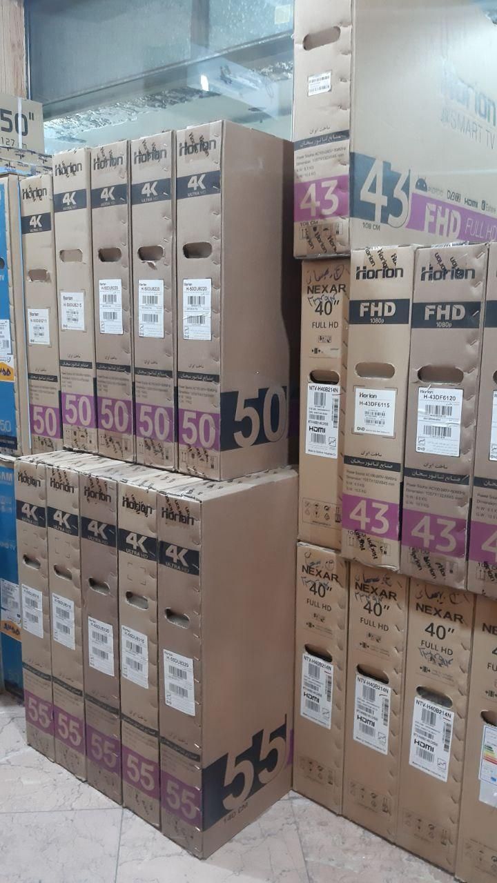 تلویزیون۵۵اینچLEDو QLED هوریون|تلویزیون و پروژکتور|تبریز, |دیوار