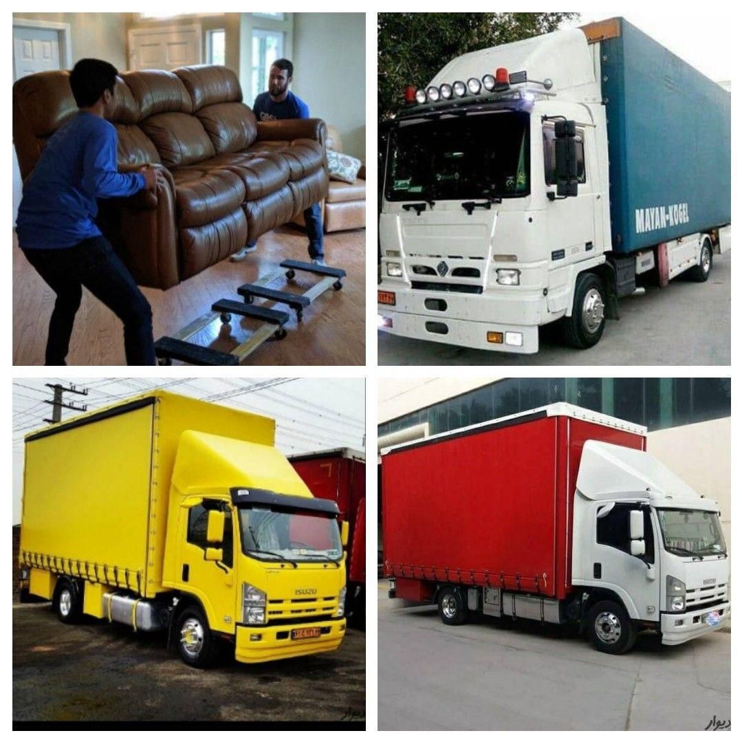 باربری حمل اثاث جابجایی کارگرتنها یخچال ساید مبل|خدمات حمل و نقل|همدان, |دیوار