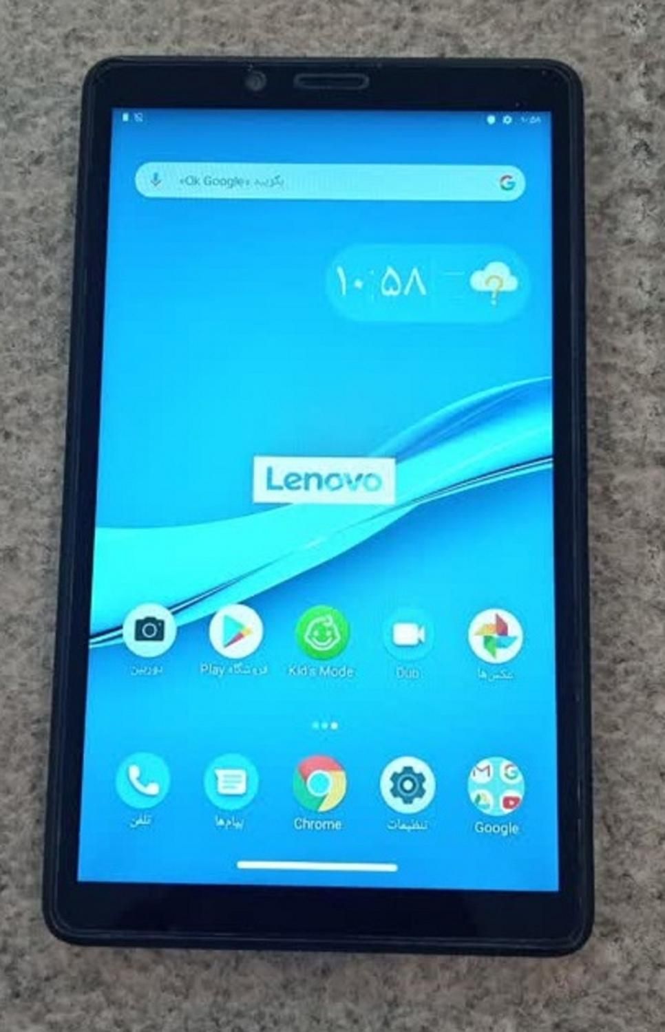 تبلت اندرویدی سیم کارت خور Lenovo M7 تمیز و سالم|تبلت|نجف‌آباد, |دیوار