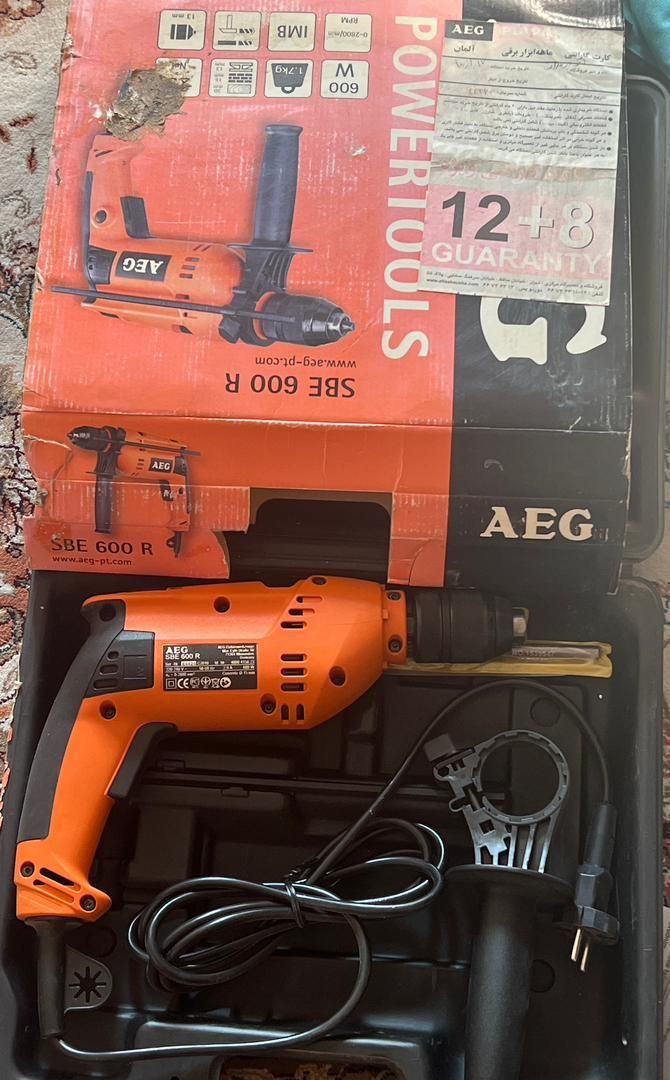 دریل AEG نو ۶۰۰ وات سه نظام اتومات جنس اصلی|ابزارآلات|مشهد, کوثر|دیوار