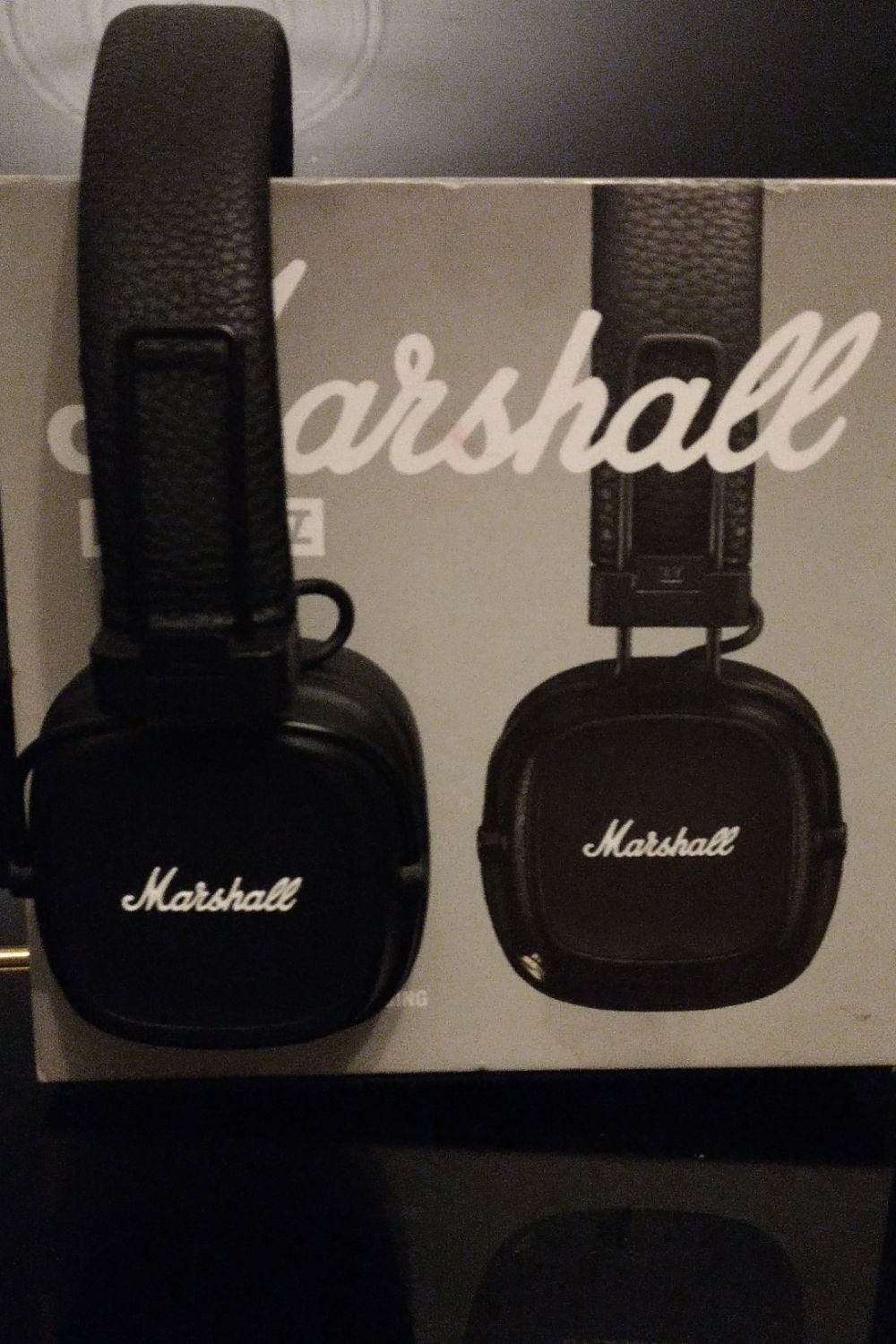 هدفون اوریجینال Marshall wireless استفاده ا ماه|پخش‌کننده همراه|تهران, نیلوفر|دیوار