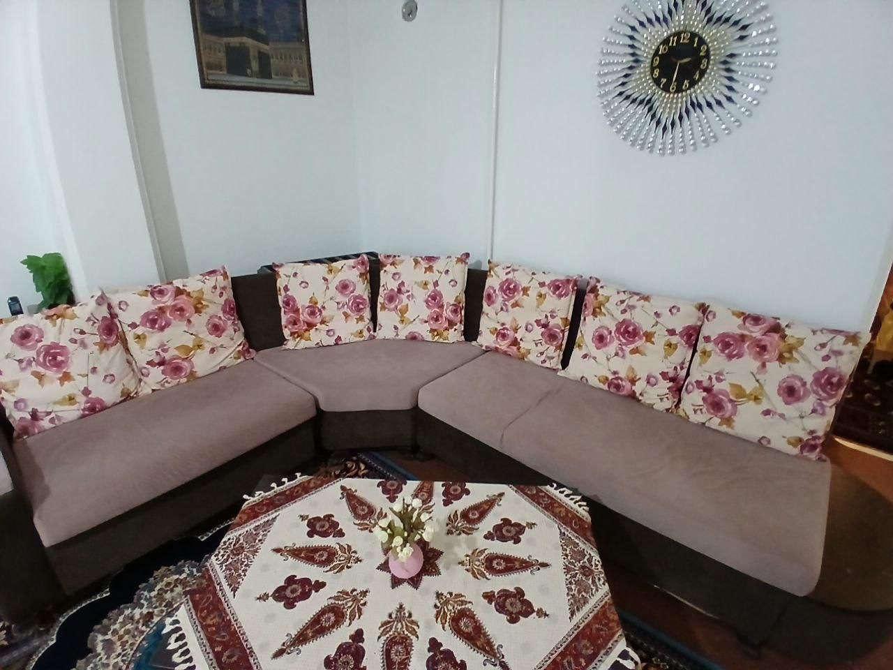 مبل ال ۷ نفره راحتی|مبلمان خانگی و میز عسلی|بندر ترکمن, |دیوار