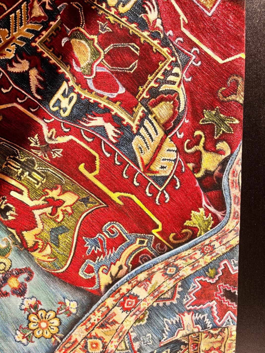 نقاشی رنگ و روغن روی بوم مخمل.کاملا هنر دست میباشد|تابلو، نقاشی، عکس|کرج, گوهردشت|دیوار