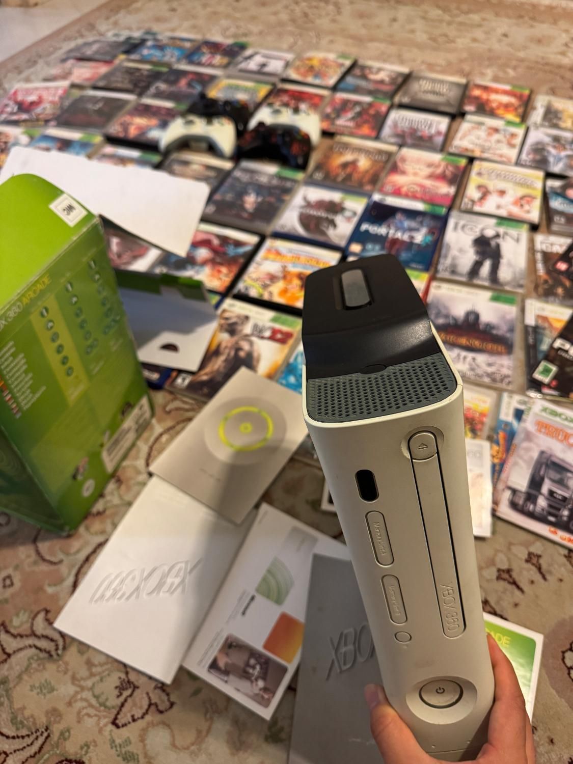 Xbox 360 درحد نو، با ۷۰بازی، ۴دسته و هارد رایگان|کنسول، بازی ویدئویی و آنلاین|تهران, مجیدیه|دیوار