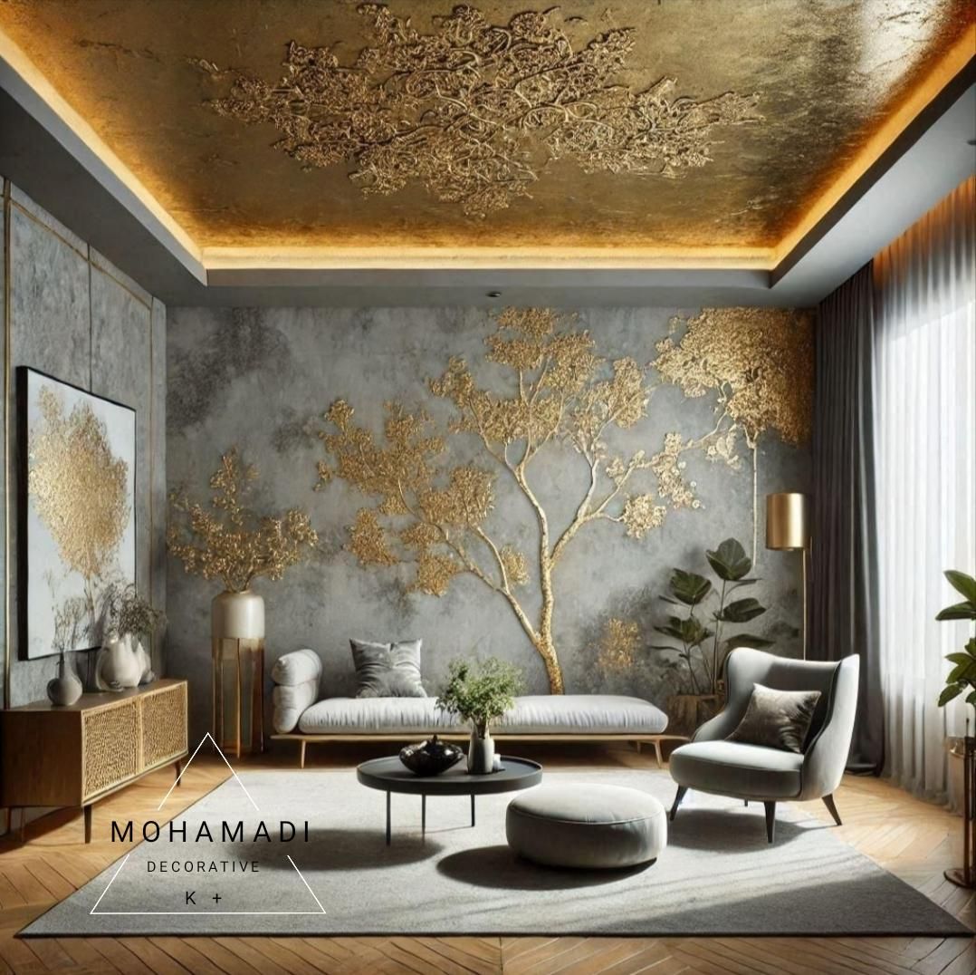 نقاشی ساختمان پتینه و دکوراسیون داخلی مهران محمدی|خدمات پیشه و مهارت|گلپایگان, |دیوار