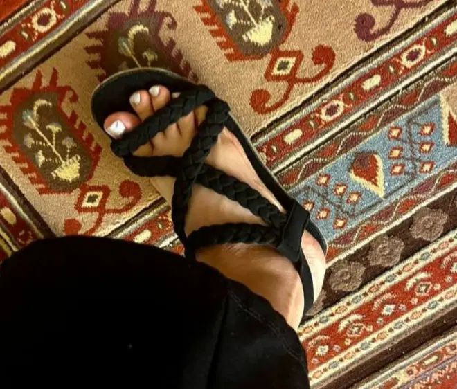 کفش مجلسی کتانی صندل سایز۳۷|کیف، کفش، کمربند|تهران, حصارک|دیوار