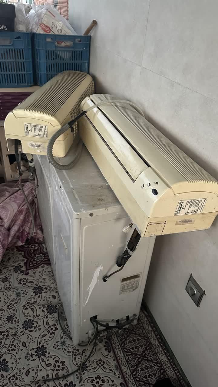 خریدارکولر اسپلیت سالم وسوخته|کولر گازی و فن‌کوئل|بابل, |دیوار