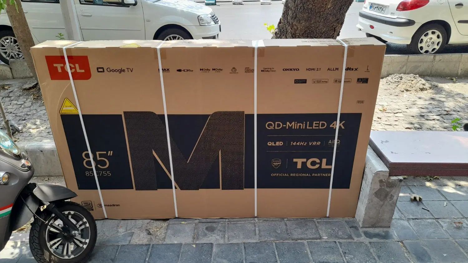 تلویزیون TCL مدل 98C755|تلویزیون و پروژکتور|تهران, قبا|دیوار