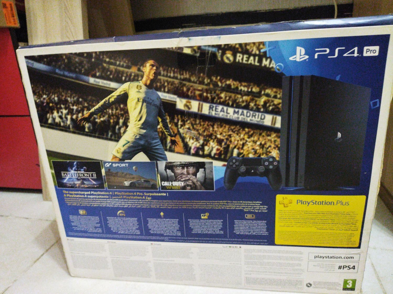 جعبه ps4|کنسول، بازی ویدئویی و آنلاین|بندر ماهشهر, |دیوار