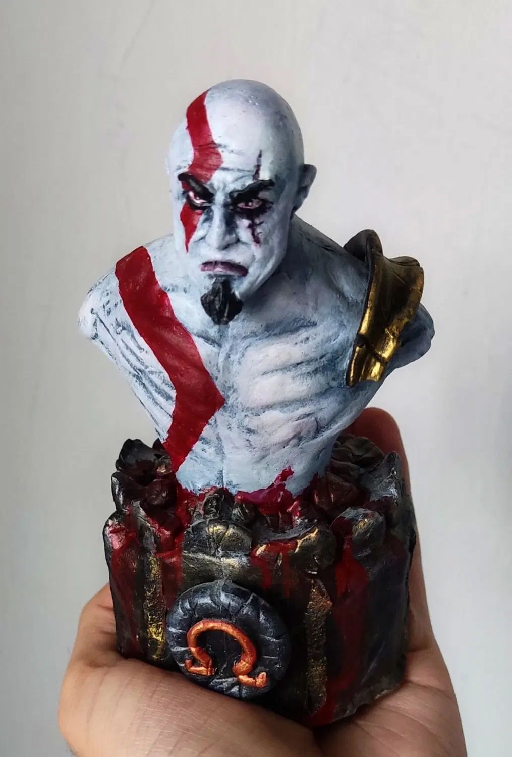 فیگور مجسمه بازی خدای جنگ مورتال کمبت god of war|اسباب‌بازی بچه|تهران, آجودانیه|دیوار