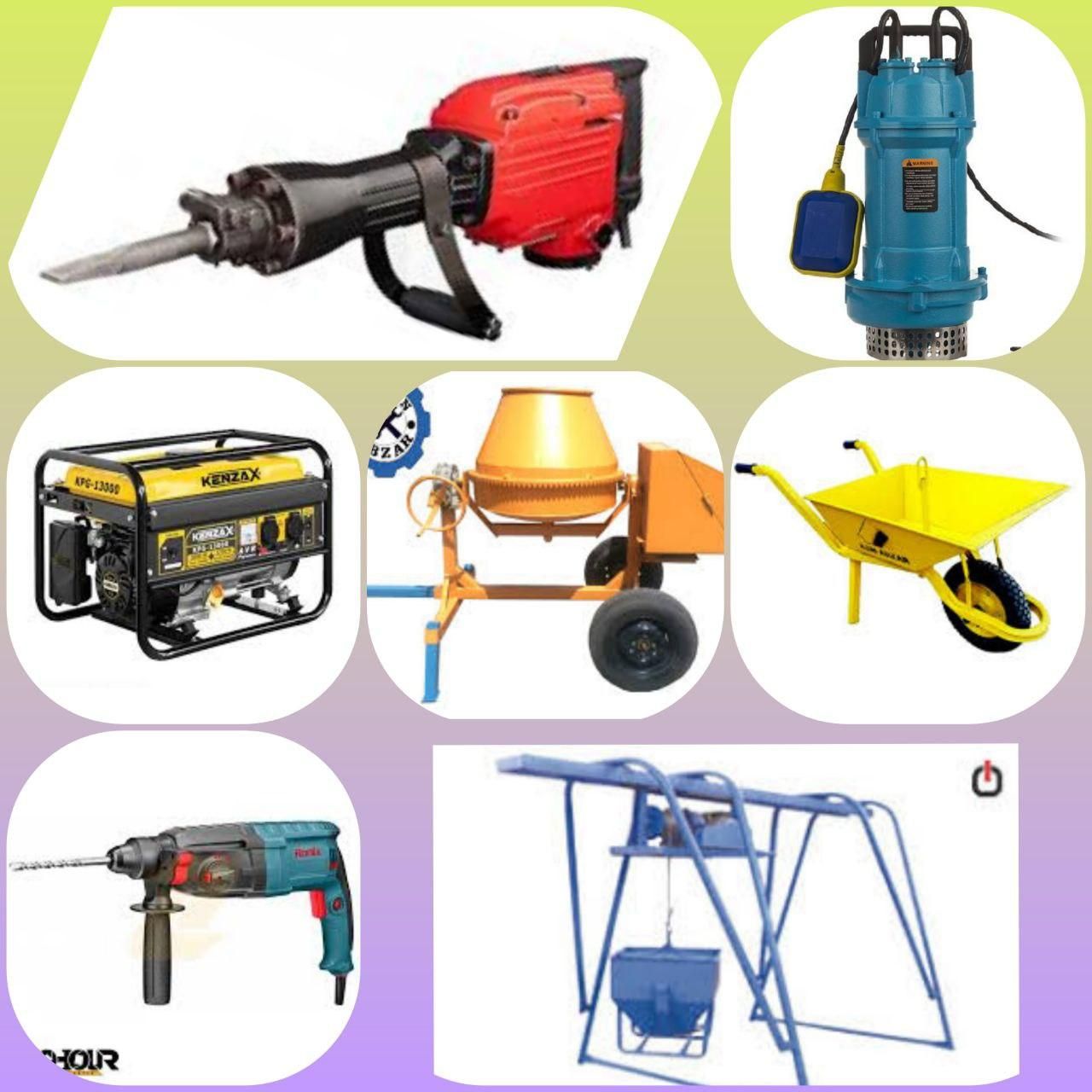 اجاره بالابر موتوربرق بتونیر بتن کن فرغون تانکر|خدمات پیشه و مهارت|سلماس, |دیوار