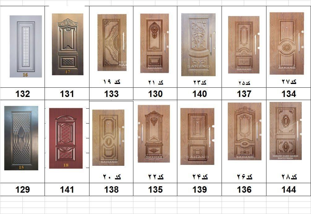 فروش انواع درب ضد سرقت بیرونی و داخلی|مصالح و تجهیزات ساختمان|سراب, |دیوار