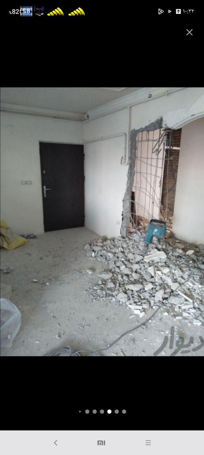 تخریب،بتن کنی،تغییرات داخلی،بازسازی صفرتاصد|خدمات پیشه و مهارت|تبریز, |دیوار