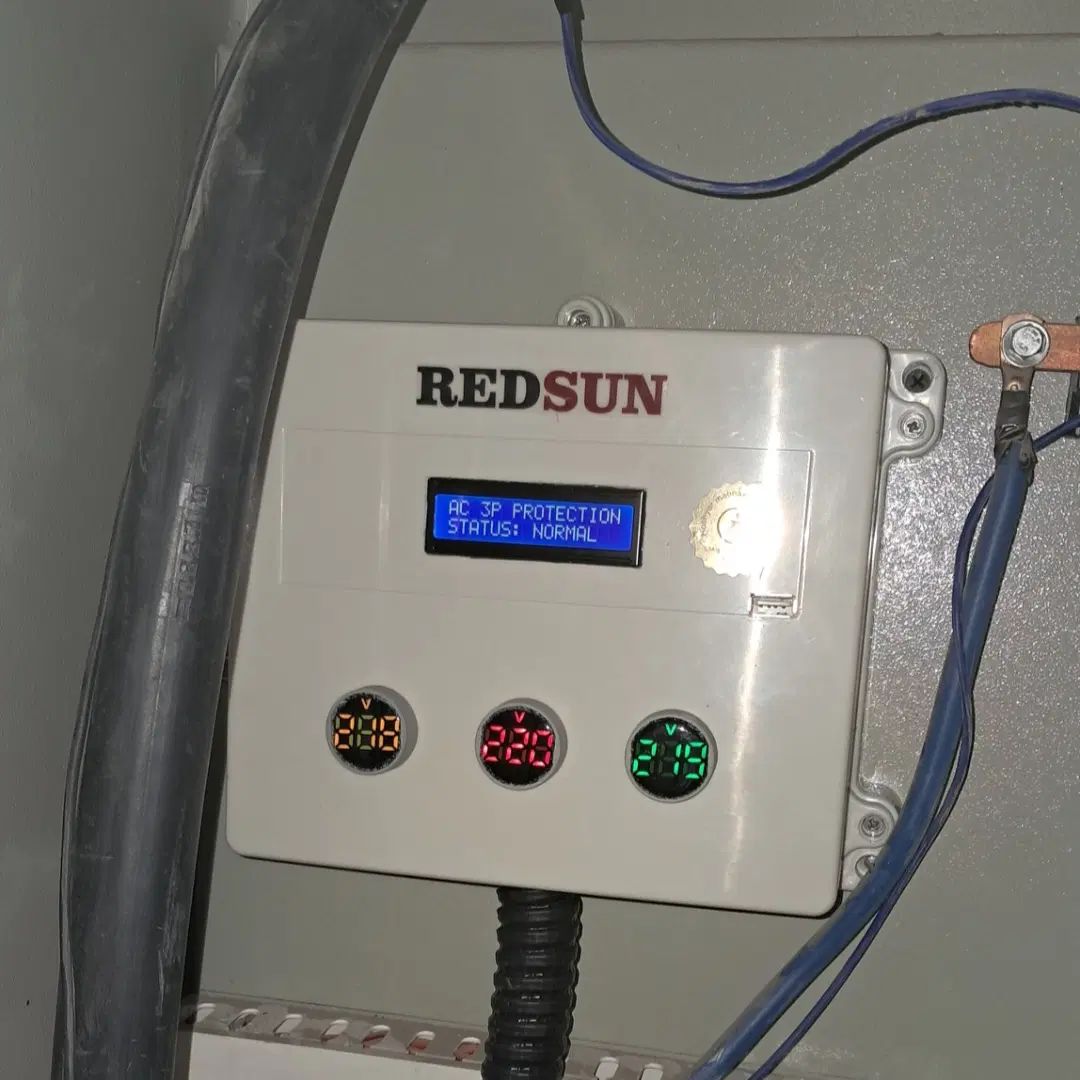نصب و فروش محافظ برق هوشمند REDSUN محافظ ولتاژ|سایر لوازم برقی|اصفهان, مولوی|دیوار