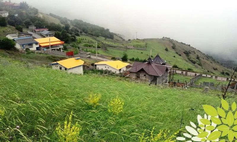 ۴۰۰متر زمین کلاردشت جنگلی داخل شهرک با نگهبانی|فروش زمین و ملک کلنگی|کلاردشت, |دیوار