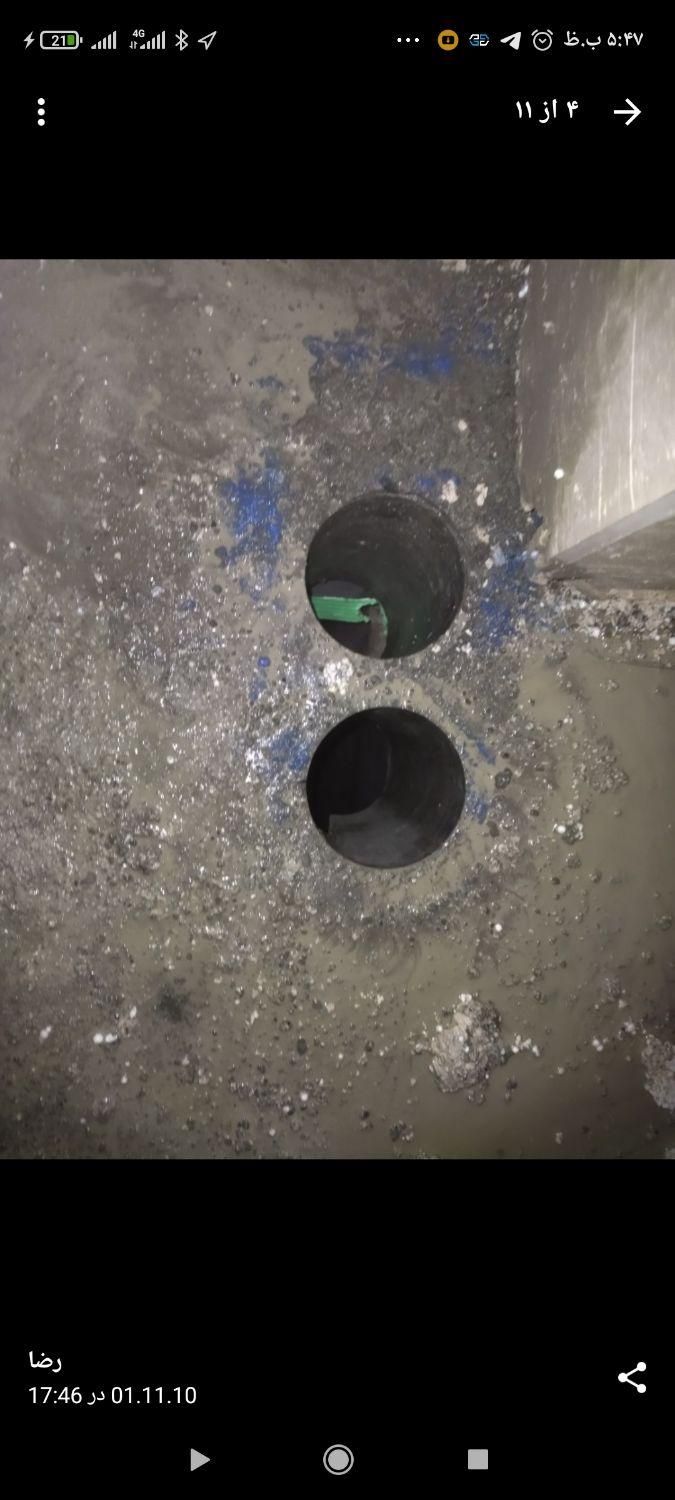 خدمات کرگیری و برش بتن کرگیر گردبر سوراخکاری بتن|خدمات پیشه و مهارت|تهران, نیاوران|دیوار