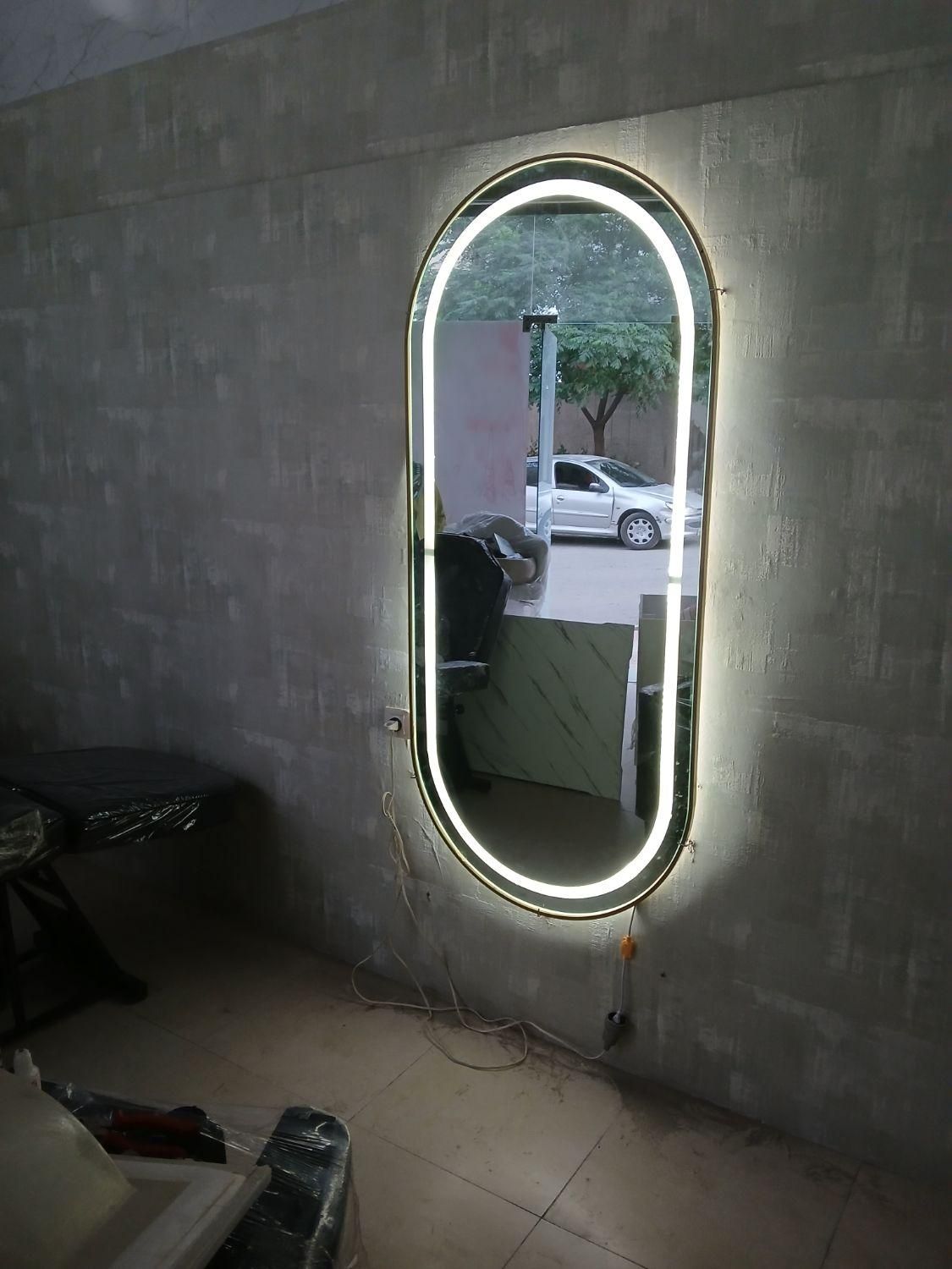 اینه قدی نور دار|آرایشگاه و سالنهای زیبایی|سنندج, |دیوار