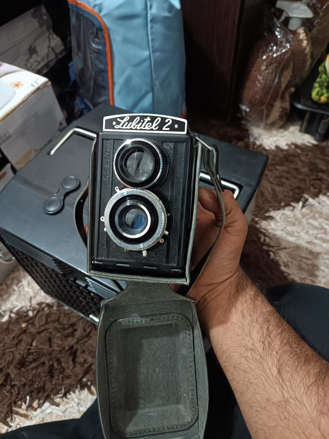 عتیقه قدیمی دوربین عکاسی|کلکسیون اشیاء عتیقه|کازرون, |دیوار