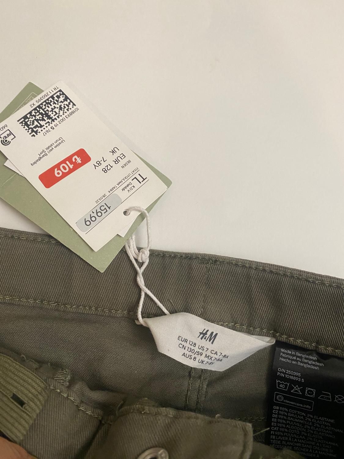 شلوارک دخترانه برند h&m نو|کفش و لباس بچه|تهران, سازمان برنامه شمالی|دیوار