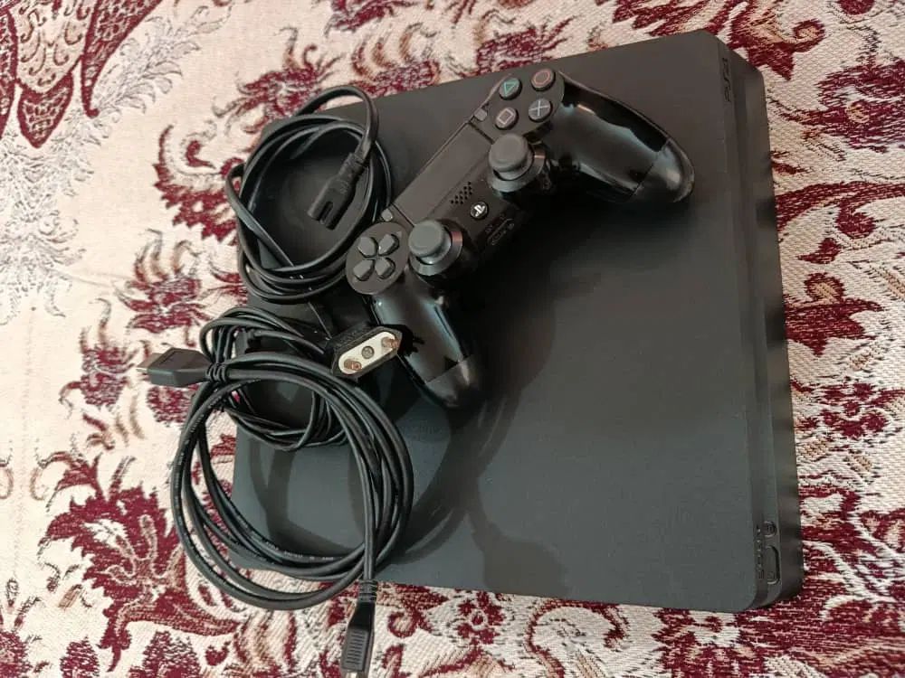 ps4 اسلیم،یکترابایت،فول بازی،یک دسته  اورجینال|کنسول، بازی ویدئویی و آنلاین|آبادان, |دیوار