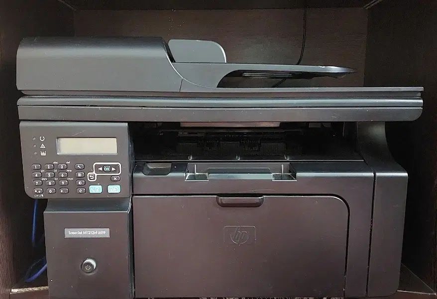 پرینتر لیزری چهارکاره مدل hp laserjer M1212nf|پرینتر، اسکنر، کپی، فکس|تهران, خواجه نظام الملک|دیوار