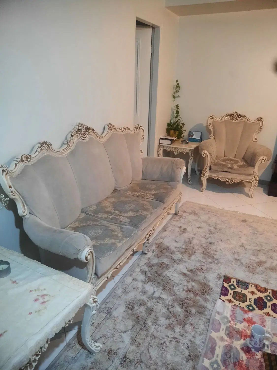 مبلمان استیل 9 نفره|مبلمان خانگی و میز عسلی|تهران, سنائی|دیوار