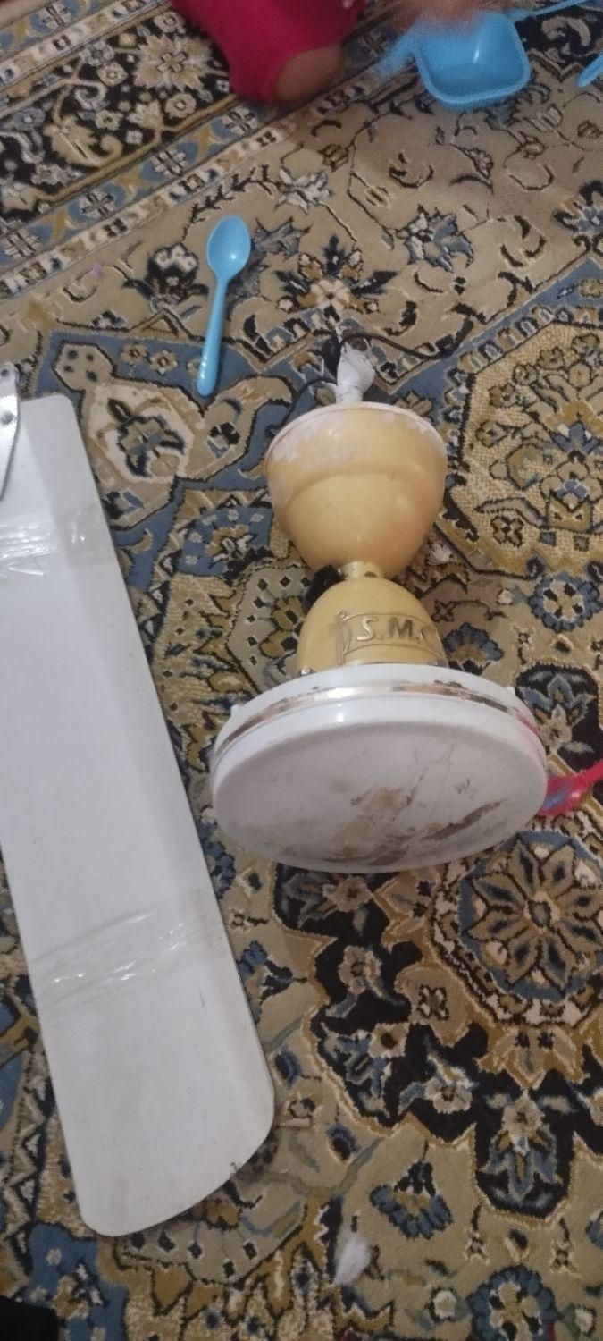 پنکه سقفی مارک s.m.c و کابل کولر|پنکه و تصفیه‌کنندهٔ هوا|گنبد کاووس, |دیوار