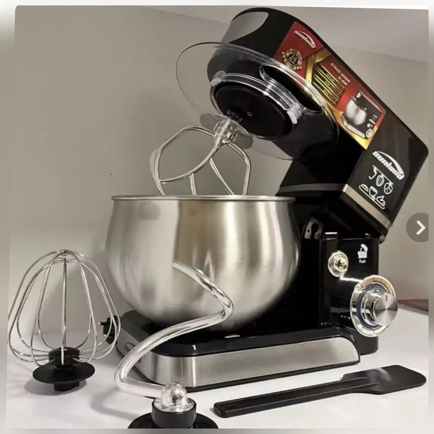 همزن‌ حرفه‌ای 5L نیمه صنعتی 1300W سانلند SL635+ض۲س|خردکن، آسیاب، غذاساز|مشهد, هفت تیر (آب و برق)|دیوار